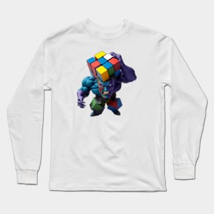 Rubik's Cube Villain Long Sleeve T-Shirt